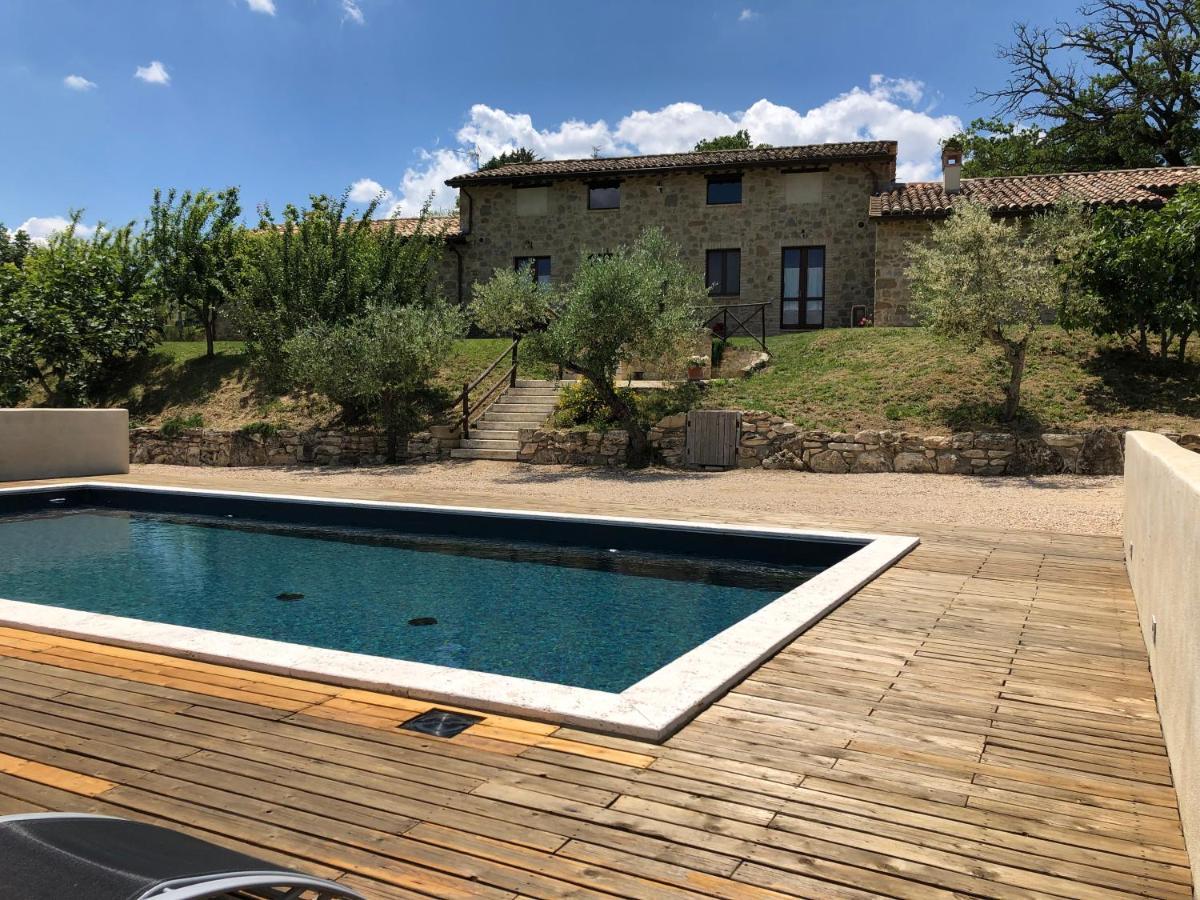 Agriturismo Sant'Angelo Holiday Farm Gualdo Cattaneo Eksteriør bilde