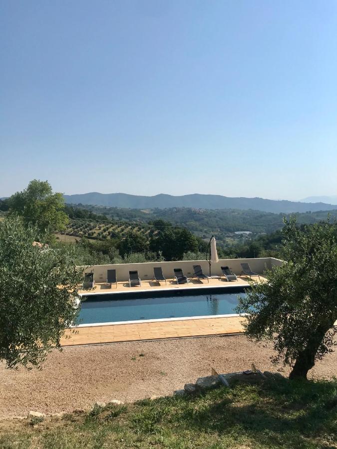Agriturismo Sant'Angelo Holiday Farm Gualdo Cattaneo Eksteriør bilde