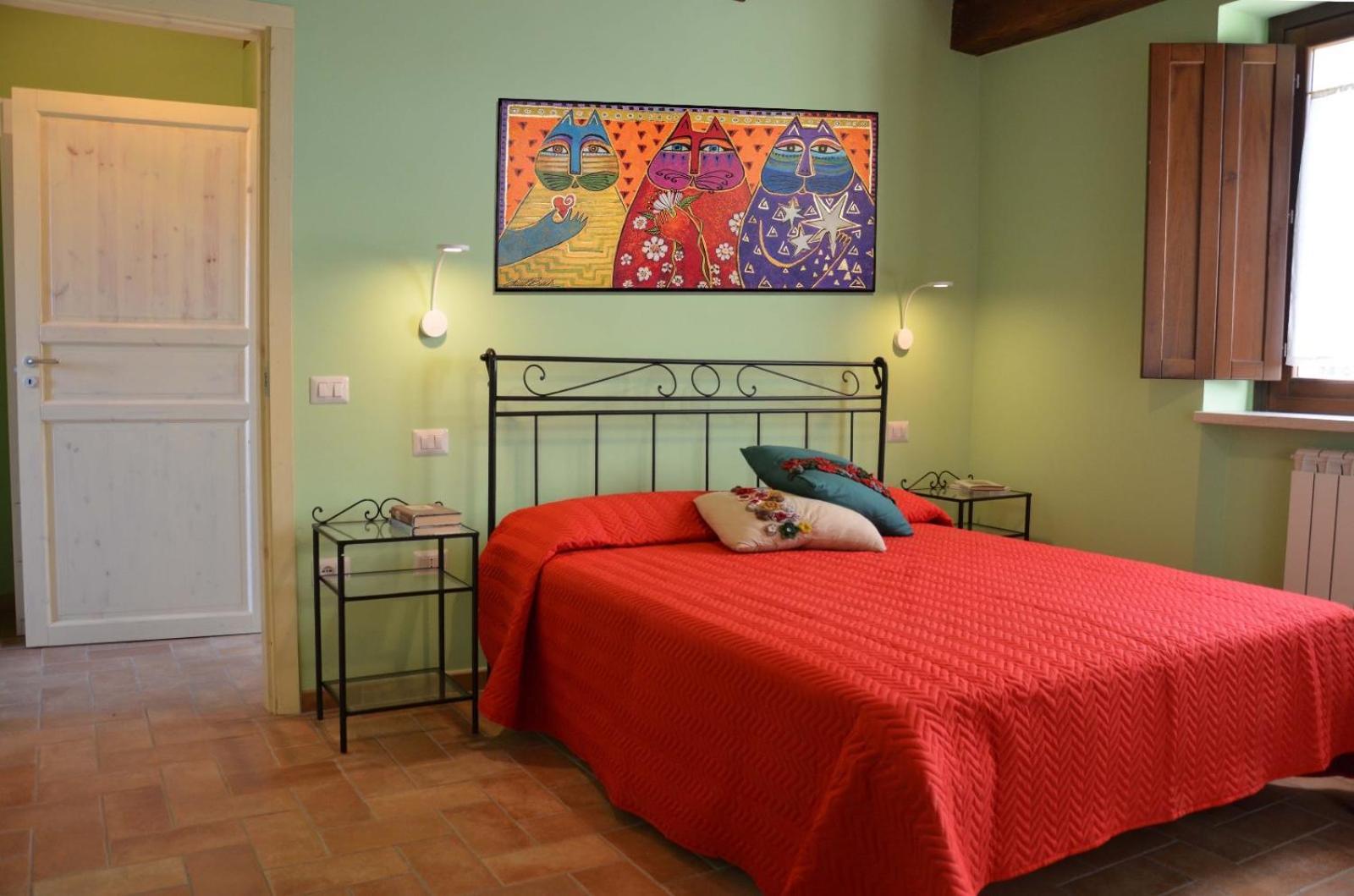 Agriturismo Sant'Angelo Holiday Farm Gualdo Cattaneo Eksteriør bilde